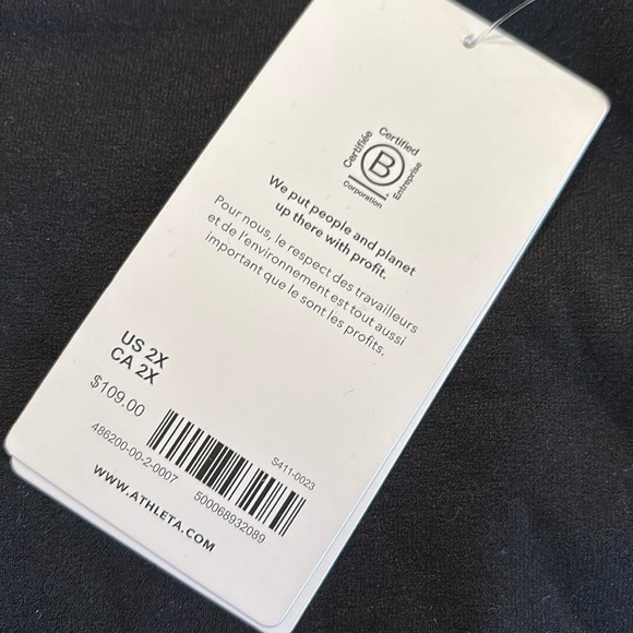 NWT Athleta Altitude Tight in Polartec Power Stretch Size 2X - Picture 10 of 12
